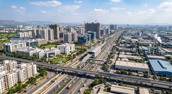 Infrastructure, Institutions & Industry – Moshi–Bhosari's Triple Engine Real Estate Growth