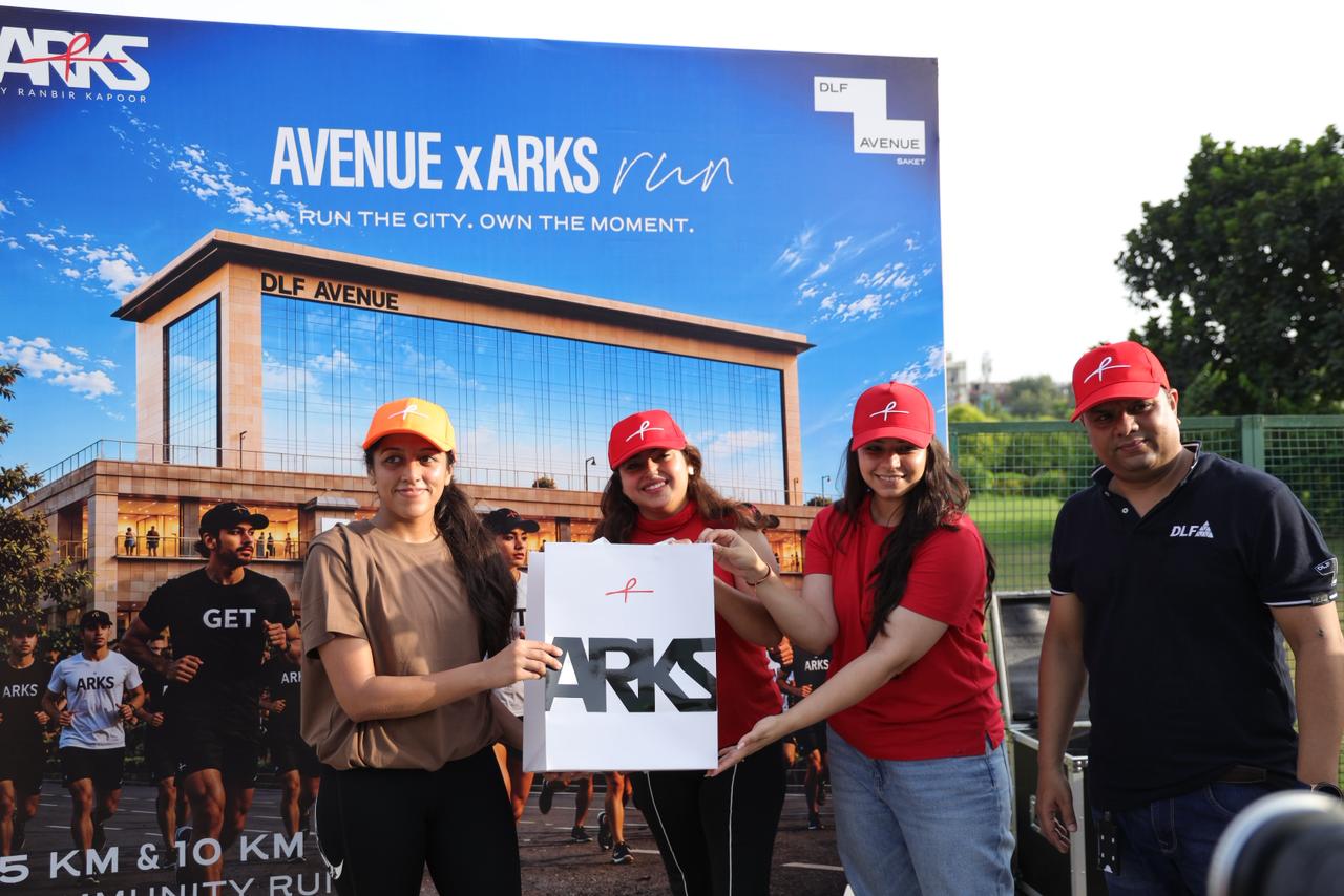 DLF Avenue and ARKS By Ranbir Kapoor Partner for a 10K Community Run in New Delhi 