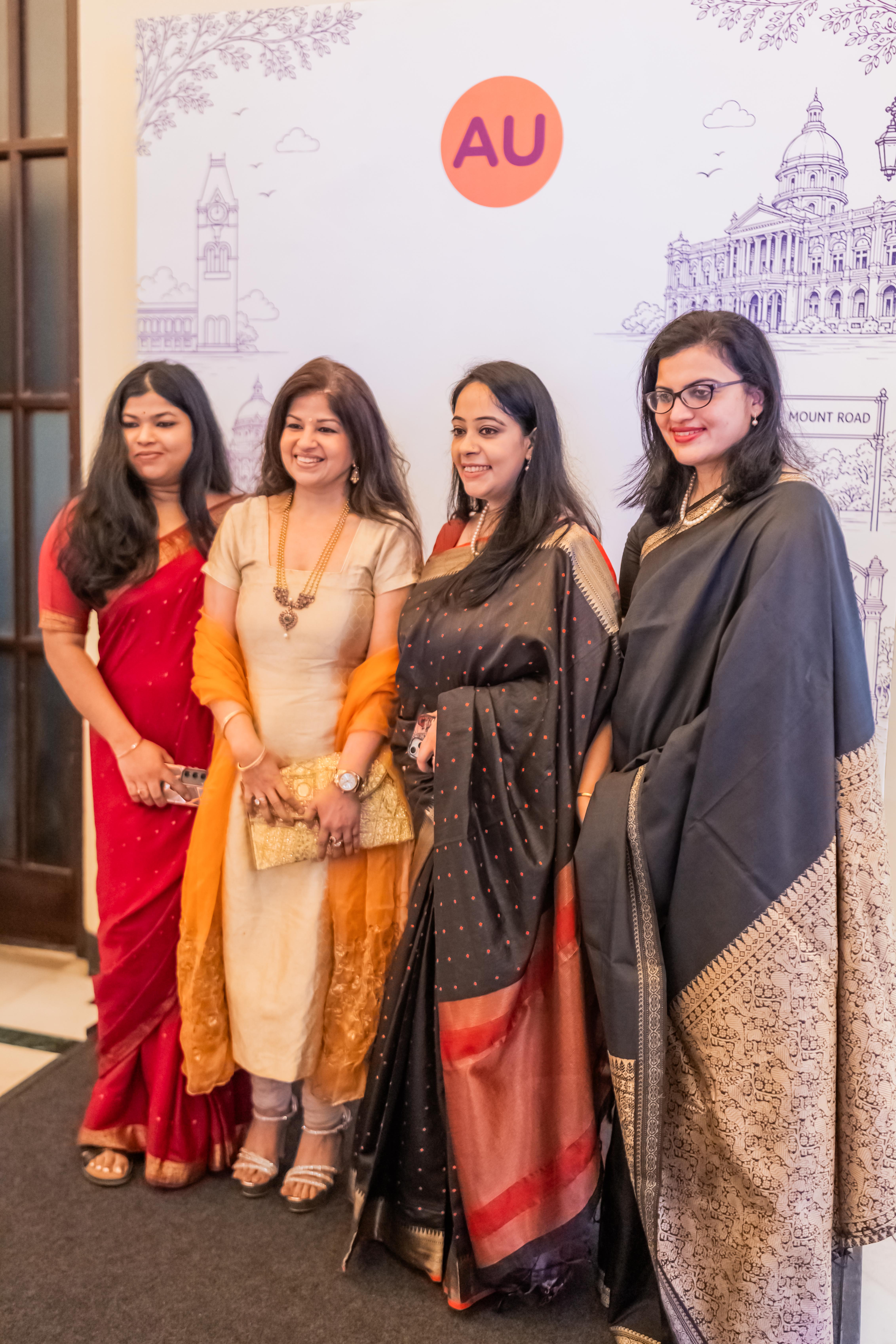 AU Small Finance Bank Presented ‘The Madras Affair’ at Taj Connemara, Chennai, with RMKV Wedding Silks as Showcase Partner