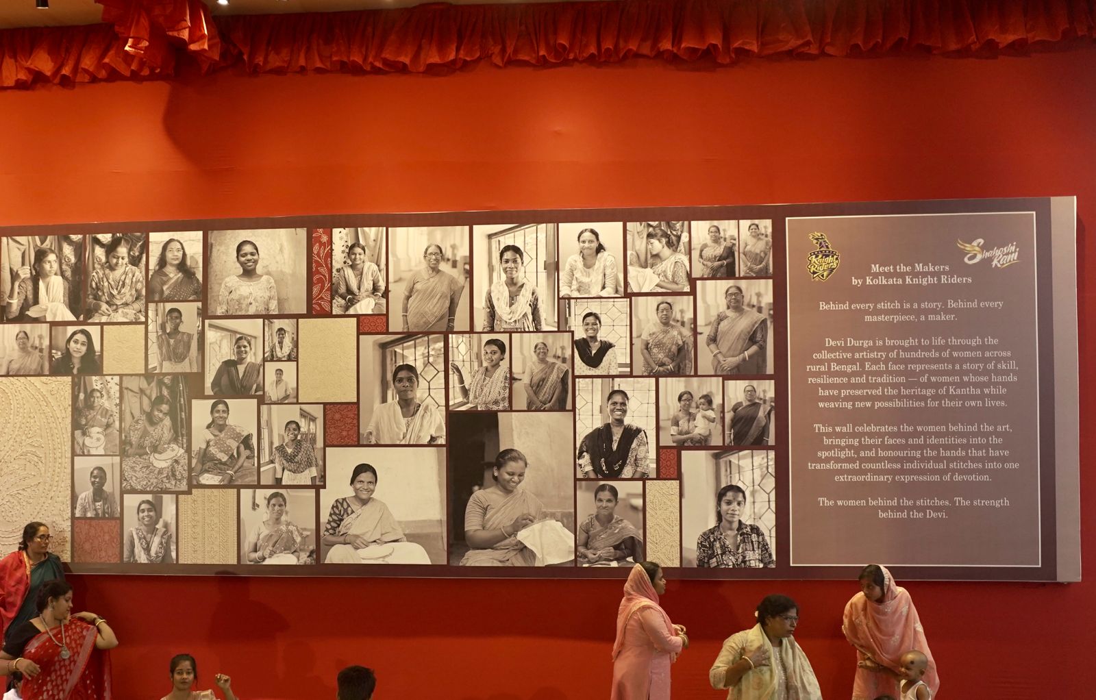 KKR bring the spirit of Pujo to life with a Knights Care Station and a series on eco-friendly Pujos: Rahul Tripathi & Saurabh Dubey go pandal-hopping in Kolkata