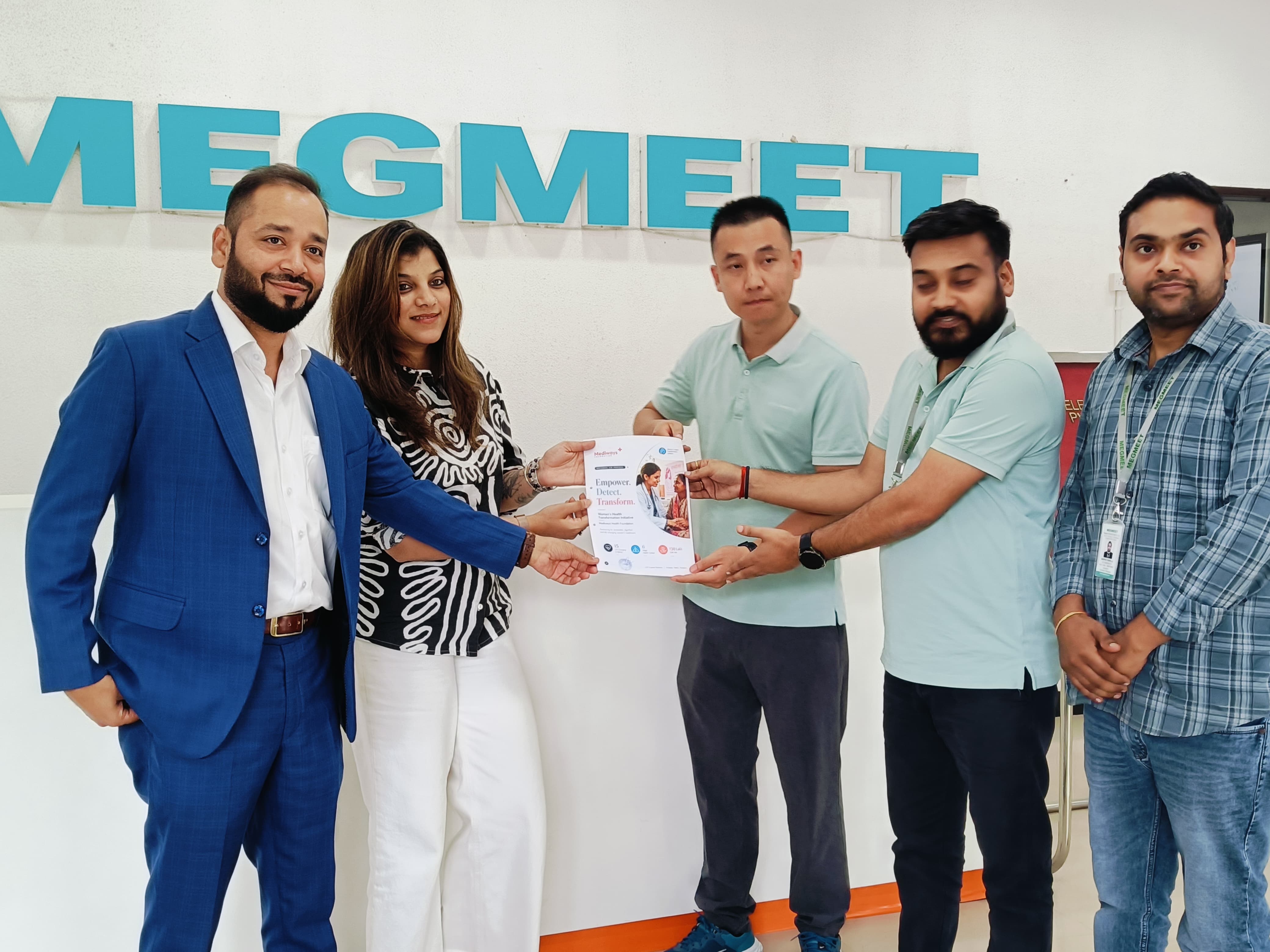 Megmeet Electrical India and Mediways Health Foundation Join Forces to Strengthen Preventive Healthcare for Women