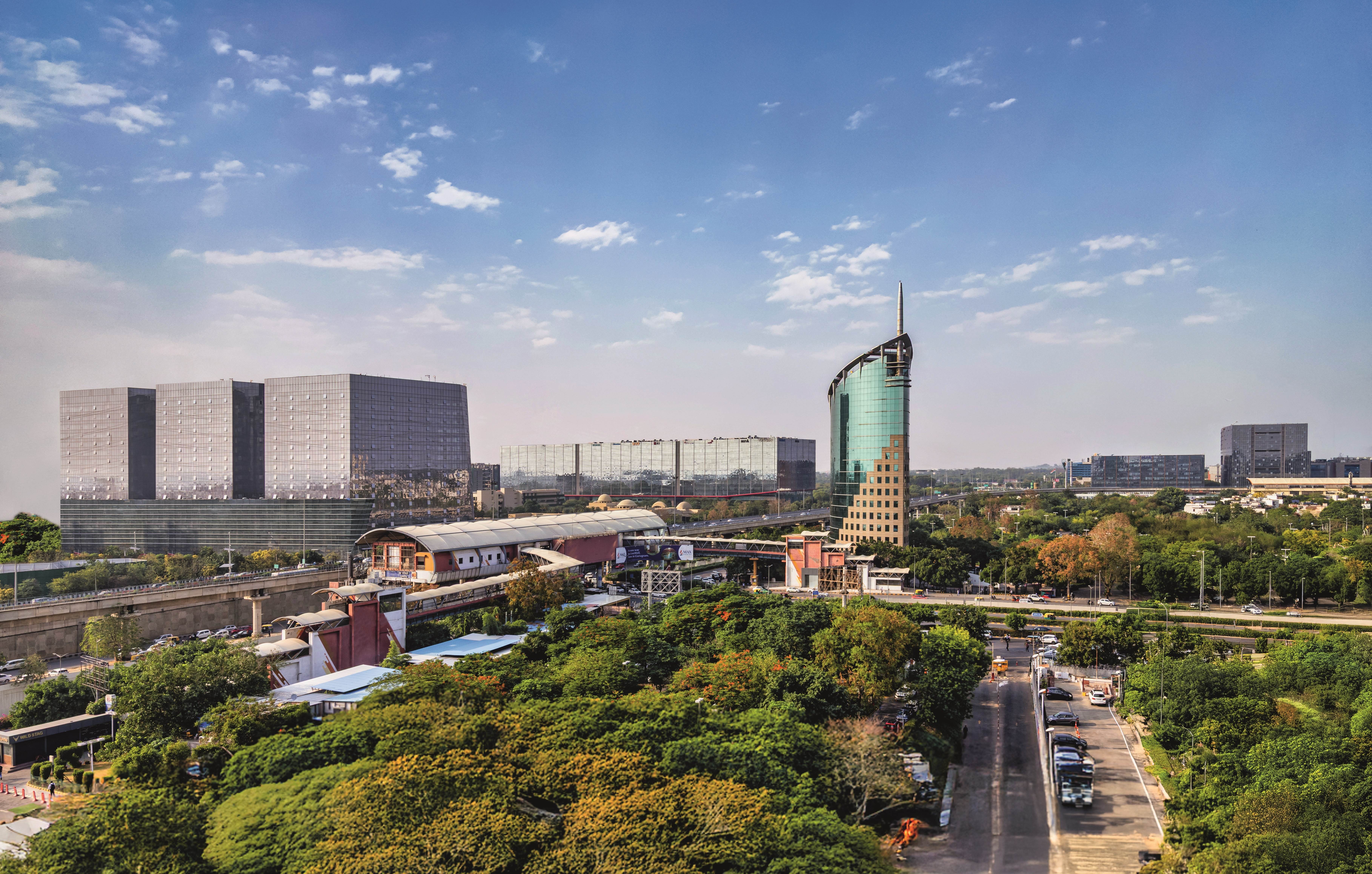 DLF Gateway Tower, Atrium Place, DLF Cyberpark and DLF Downtown, Gurugram